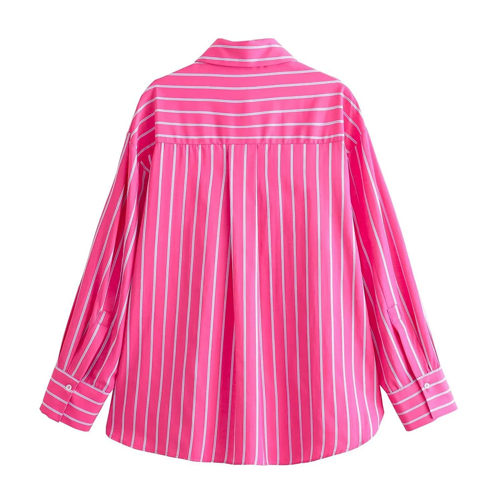 Manon's Striped Loose Shirt